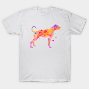 Doberman Dog Watercolor Painting 4 T-Shirt